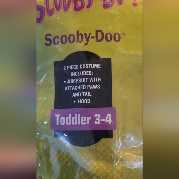 Toddler Costume - Scooby Doo - 3-4T - Picture 4 of 4
